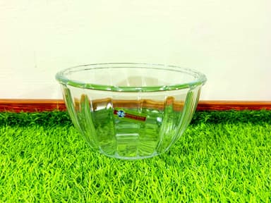 Bowl Medium (1pcs) Imported Tempered glass mini img 1