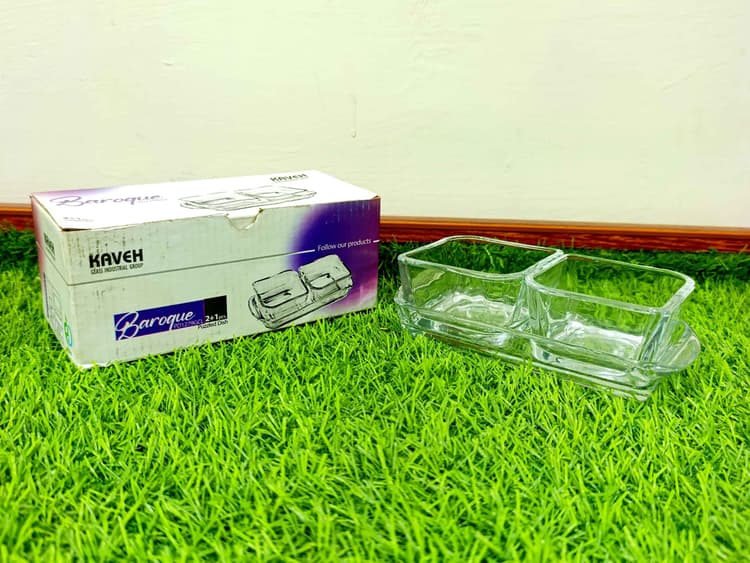 Glass Sauce Dish 2+1 (imported) img