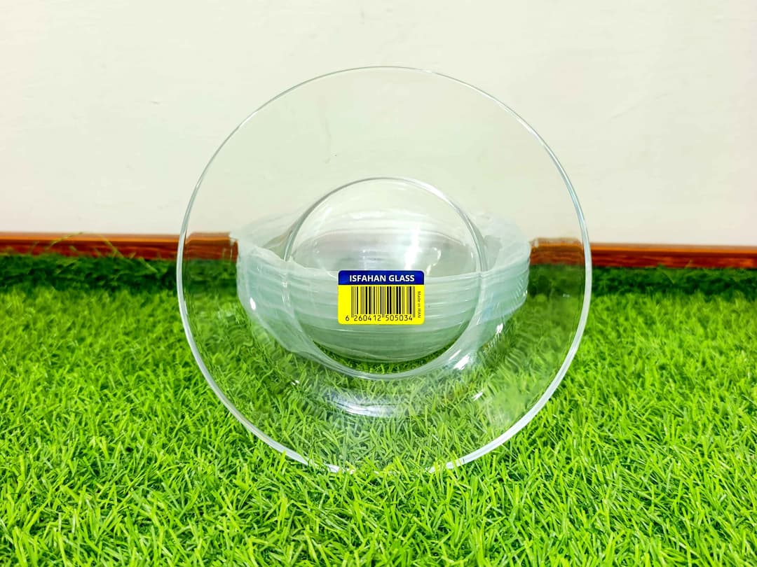 Deep soup Plates (6pcs) Imported Tempered glass img 2