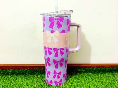 Insulated Tumbler (steel straw 2) mini img 1