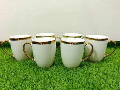 Mug Large 1 (6pcs) (bone china) mini img 01