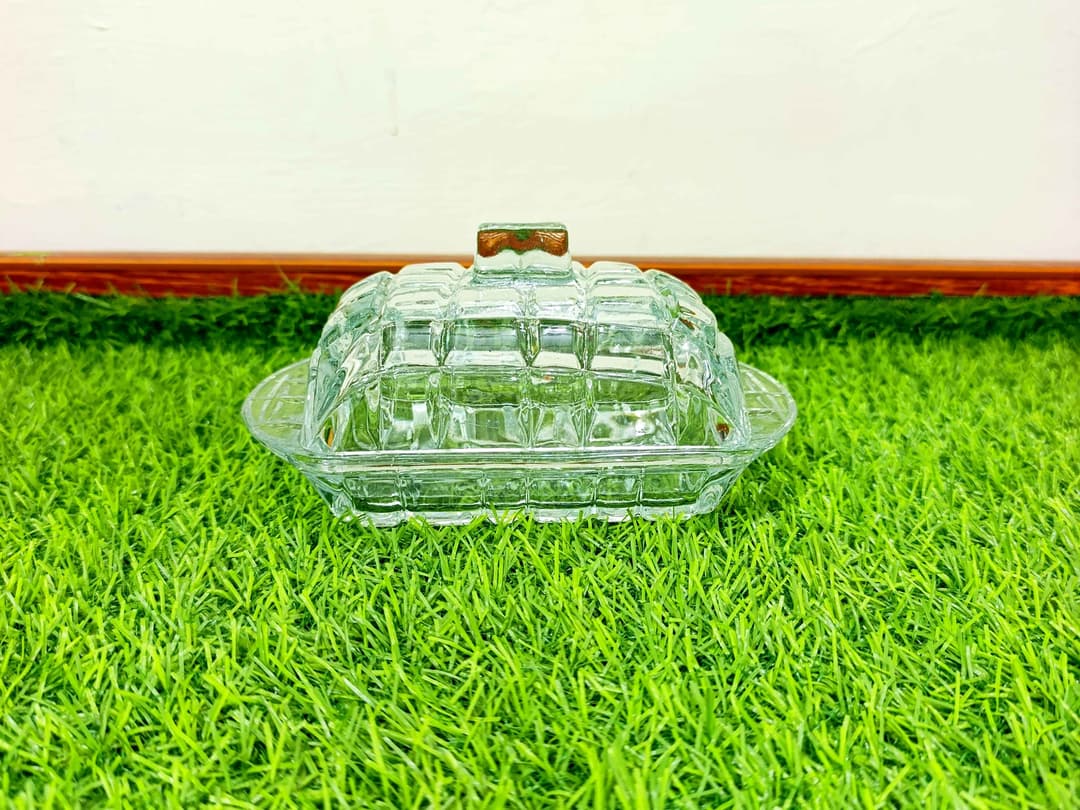 Glass Butter Holder (imported) img 4