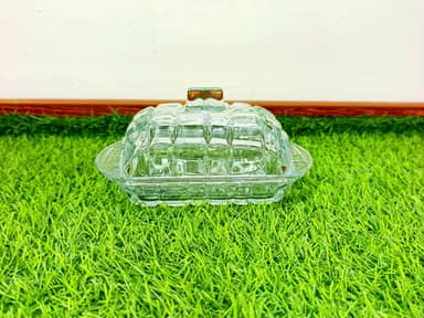 Glass Butter Holder (imported) mini img 4