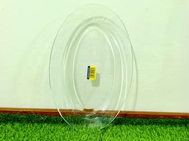 Rice Dish large (1pcs) Imported Tempered glass mini img 3