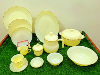 Dinner Set Marble 72 Pcs (Imported) mini img 01
