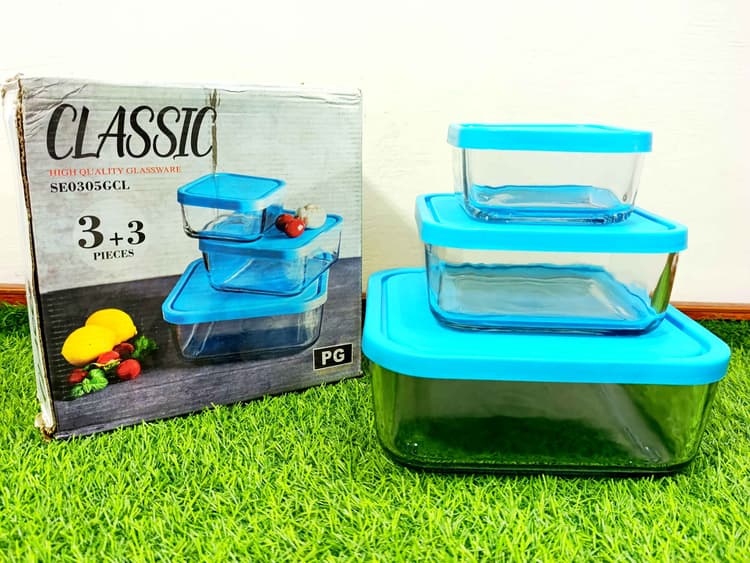 Airtight Glass Bowls Imported img