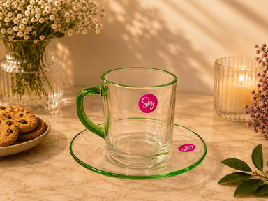 Tea Set Diff. Colors (6+6 in same color) mini img 2