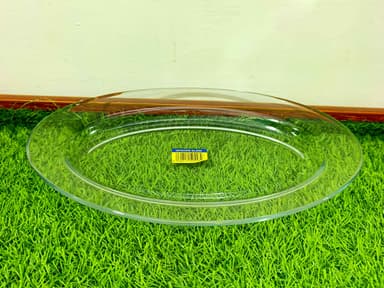 Rice Dish large (1pcs) Imported Tempered glass mini img 2