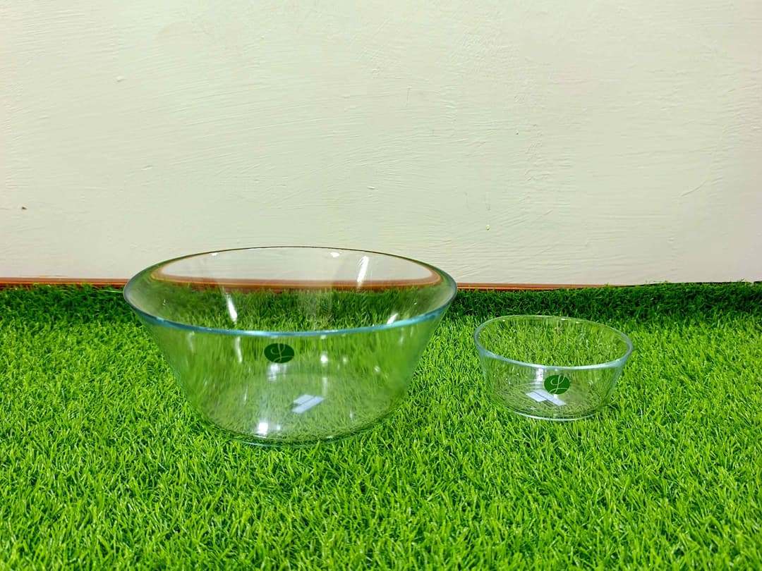 Bowl Set clear glass (7pcs) img 1