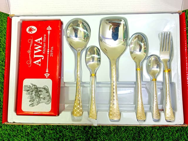 Spoon set (copper design) (29pcs) img 01
