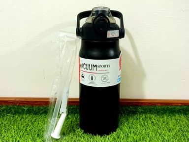 Water Bottle stainless steel (Matte Black) mini img 2