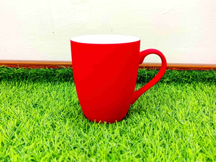 Matte Finish Bone China Mugs Diff-Colors (Royal Gold) (6pcs) img