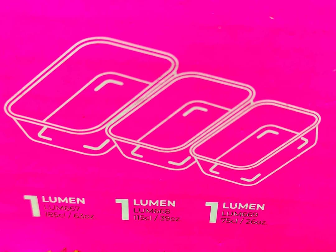 Lumen glass dishes (3pcs) img 3