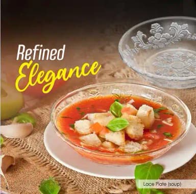 Lace Plate Set Deep 6pcs mini img 01