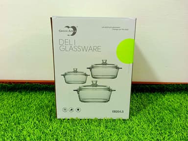 Bowl Set With Glass Lids (3 bowls) mini img 4