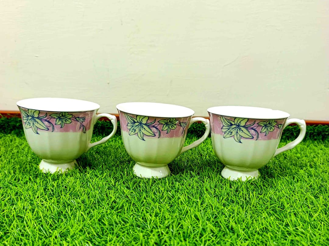 Tea Cups bone china (6pcs) img 4