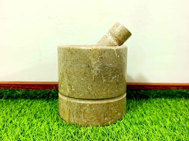 Marble Chattu watta Brown (Large) mini img 2