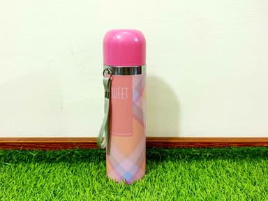 Water Bottle stainless steel (stripped) mini img 2