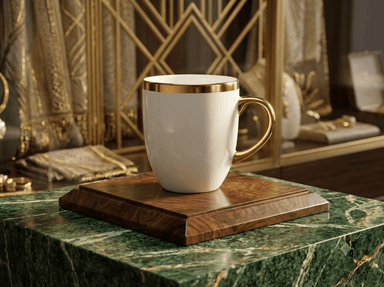 Bone China Cups (6pcs) E mini img 1
