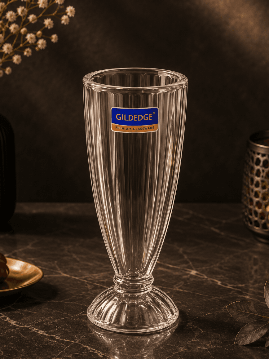 Large Clear Glass Juice Glass (6pcs) img 1