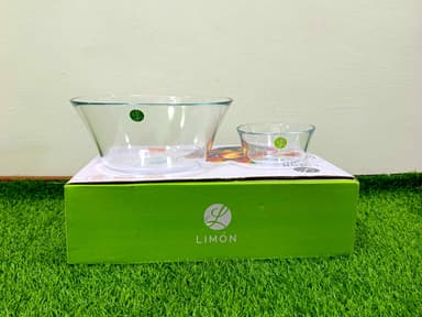 Bowl Set clear glass (7pcs) mini img 21