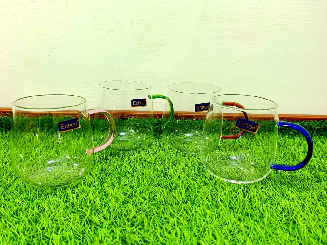 Glass Mugs (4pcs) img 2