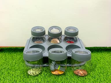 Spice Jars with stand (مصالحہ بکس) mini img 01