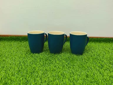 Mugs Large (6pcs) (Bluish green) mini img 3
