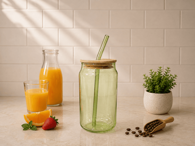 Glass Sipper (Green) img