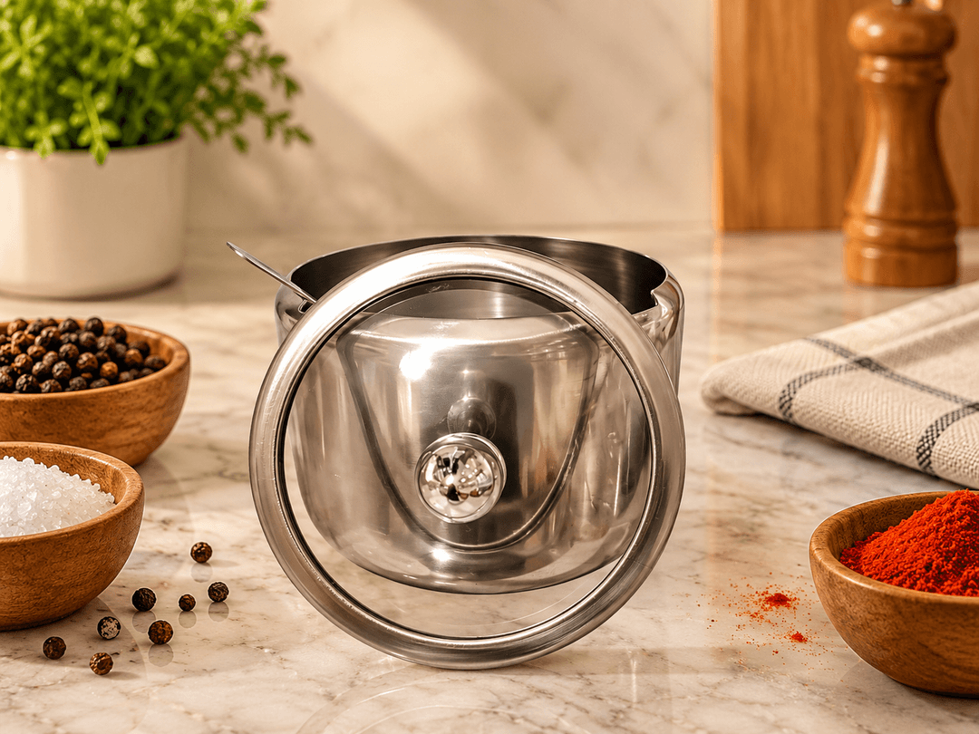 Sugar Pot (Stainless Steel) img 2