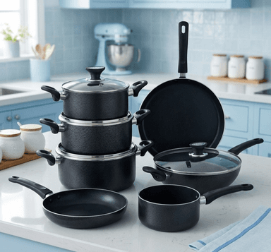 Black Non stick set (Sonex) mini img 1