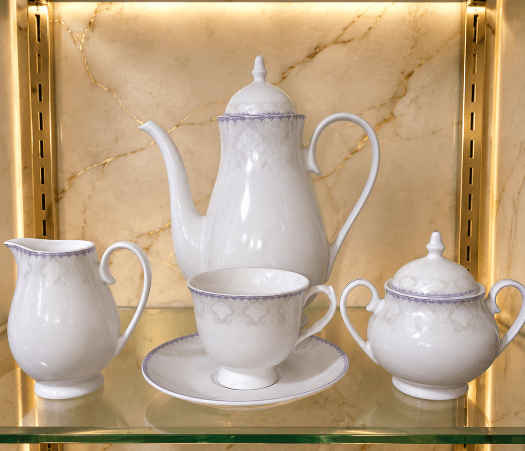 Tea Set Bone China (19 pcs) img 1
