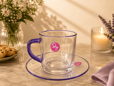 Tea Set Diff. Colors (6+6 in same color) mini img 6