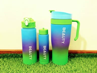 Plastic tumbler (3in1) mini img 1