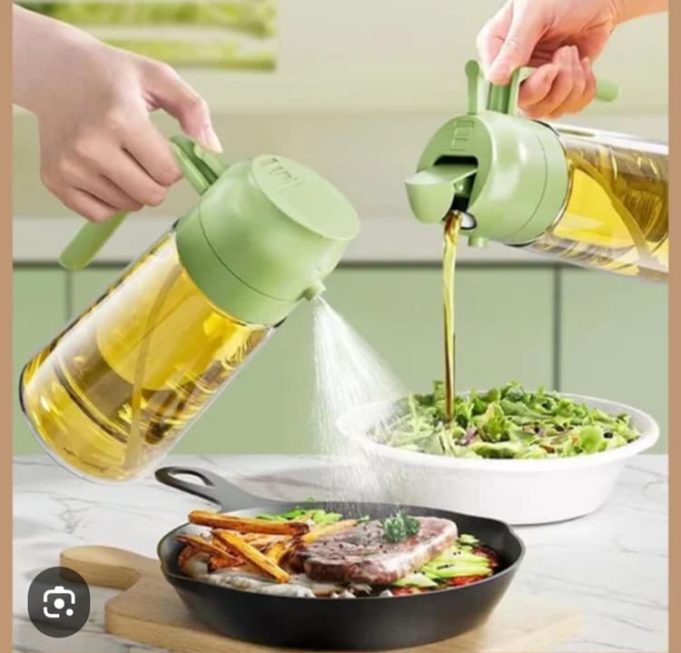 Oil Spray Bottle 2 in 1 img