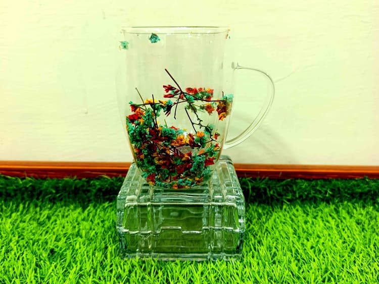 Large Mug 2 (flowers) (double molded) img