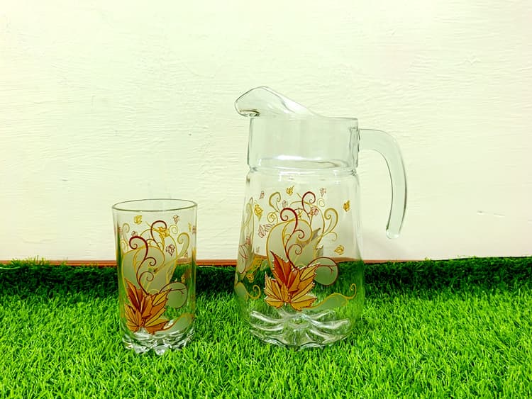 Water Set floral printed (7pcs) img