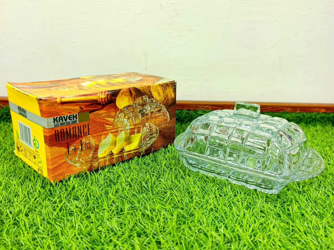 Glass Butter Holder (imported) img 1