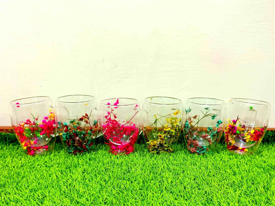 Large Mug 1 (flowers) (double molded) img 4