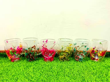 Large Mug 1 (flowers) (double molded) mini img 4