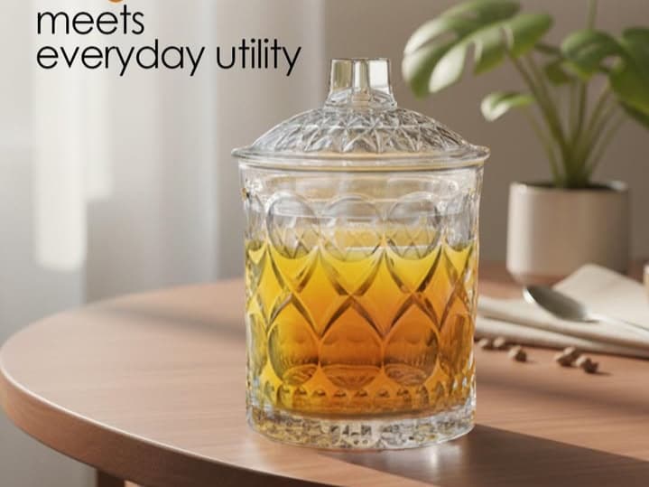 Craft Glass With lid (1+1) img