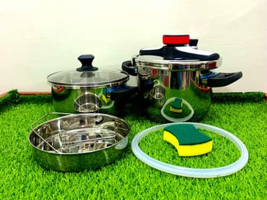 Pressure Cooker Set Knob type (8pcs) (Germany) mini img 1