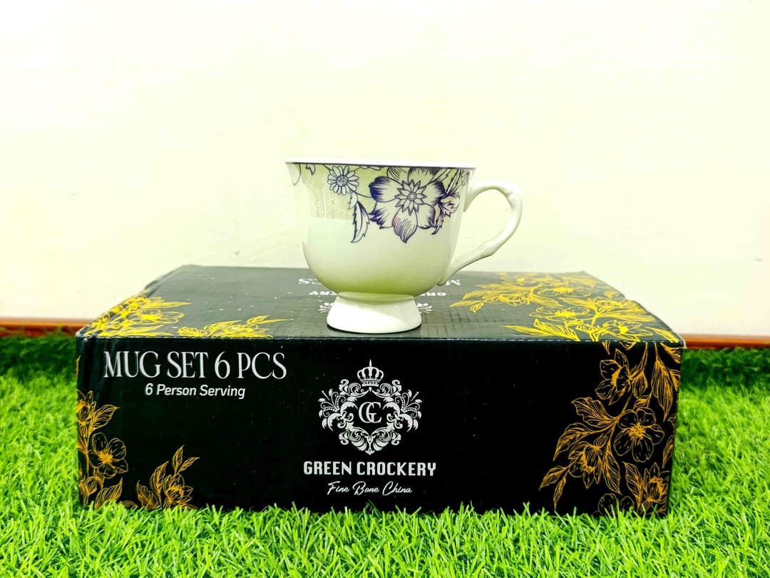 Tea Cups bone china (6 pcs) img 3