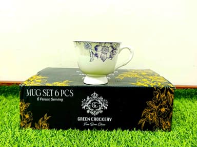 Tea Cups bone china (6 pcs) mini img 3