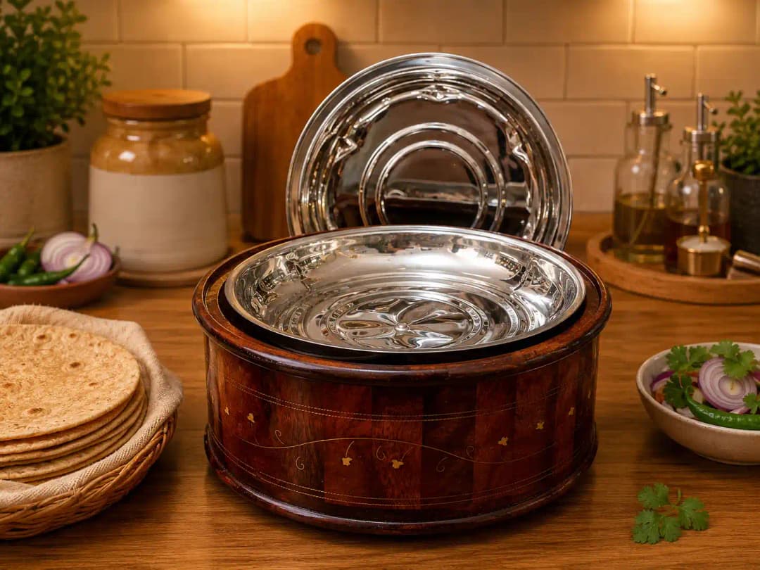 Wooden Hotpot (Steel Interior) img 2
