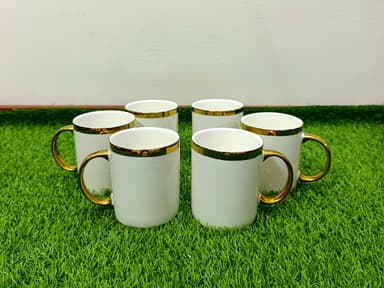 Mug Large 3 (6pcs) (bone china) mini img 01