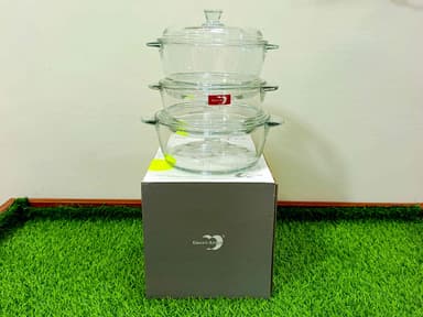 Bowl Set With Glass Lids (3 bowls) mini img 3