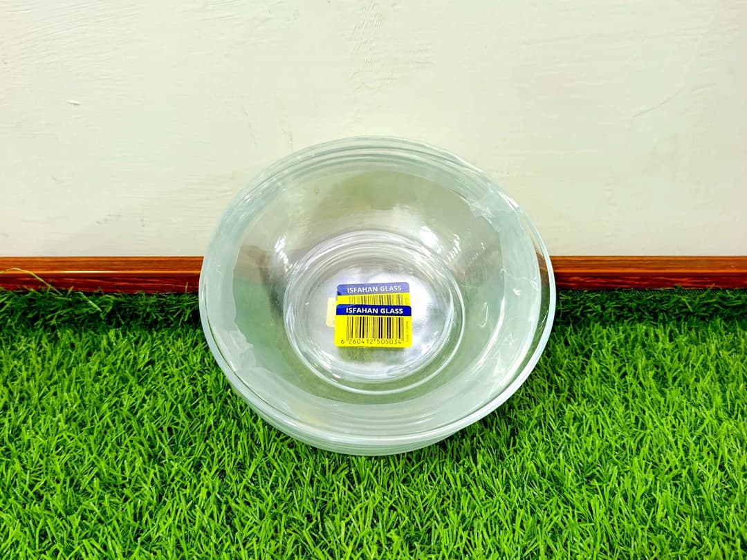 Deep soup Plates (6pcs) Imported Tempered glass img 3