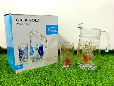 Water Set floral printed (7pcs) mini img 11