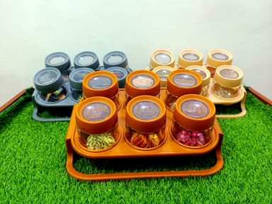 Spice Jars with stand (مصالحہ بکس) mini img 21